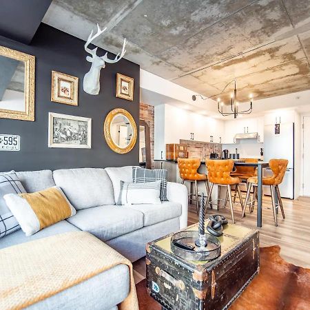 Quebec, Rustique Chic En Ville, Piscine Sur Le Toit Pour 2 A 6 Invites Екстер'єр фото