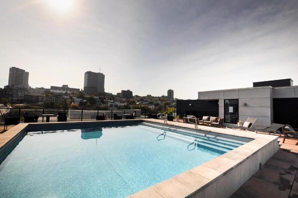 Quebec, Rustique Chic En Ville, Piscine Sur Le Toit Pour 2 A 6 Invites Екстер'єр фото